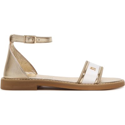 Sandalen Tommy Hilfiger T4A2-34431-0517 D Goldfarben