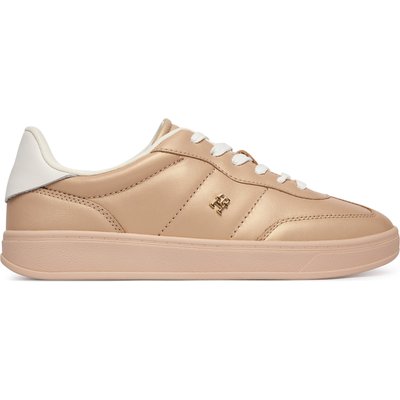 Sneakers Tommy Hilfiger Th Heritage Shiny Sneaker FW0FW09179 Beige