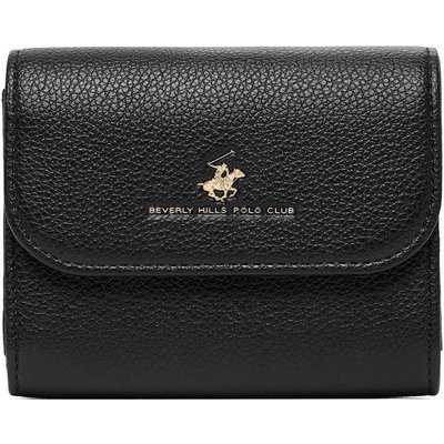 Geldbörse Beverly Hills Polo Club CWBEO-BHPC-W1-002-SS26 Schwarz
