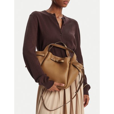 Handtasche Tory Burch Romy Satchel 164866 Braun