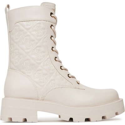 Schnürschuhe Guess FLTYAN ELE10 Écru