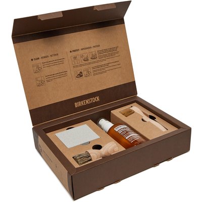 Reinigungsset Birkenstock Suede Leather Care Set Farblos