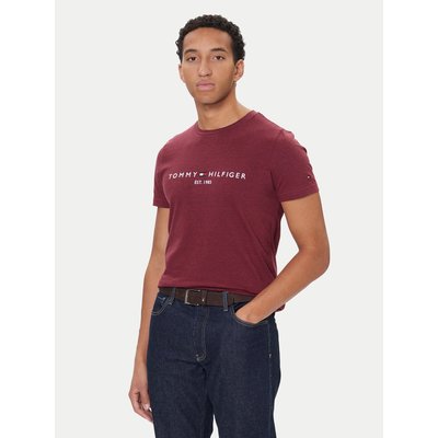 Tommy Hilfiger T-Shirt Logo MW0MW11797 Rot Slim Fit