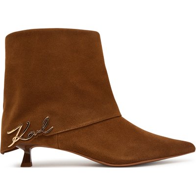 Stiefeletten KARL LAGERFELD KL30142 Braun