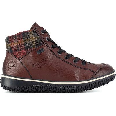 Schnürschuhe Rieker Z4243-36 Dunkelrot