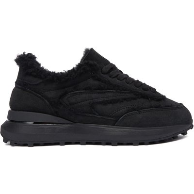 Sneakers D.A.T.E. Athleta Shearling W431-AT-TD Schwarz