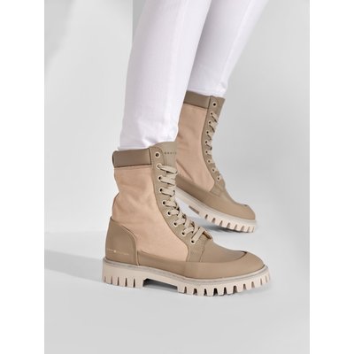 Schnürstiefeletten Tommy Hilfiger Th Casual Lace Up Boot FW0FW06549 Beige