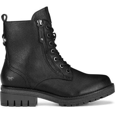 Schnürschuhe Mustang 1397-501 Schwarz