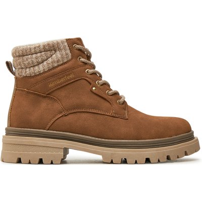 Schnürstiefeletten Kimberfeel Brittany Braun