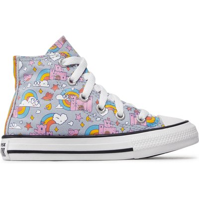 Sneakers aus Stoff Converse Chuck Taylor All Star Rainbow Castles 372943C Blau