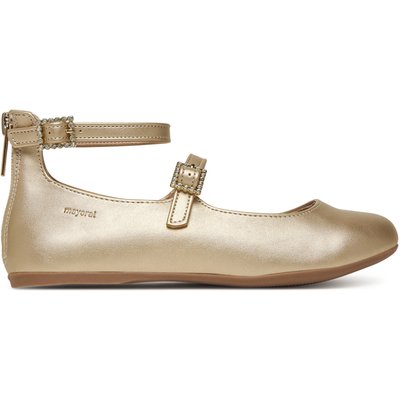 Halbschuhe Mayoral 46554 Goldfarben