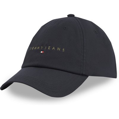 Cap Tommy Jeans Tjm Linear Logo Cap AM0AM12958 Schwarz