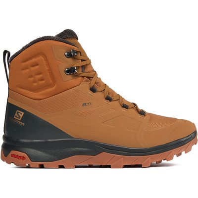 Trekkingschuhe Salomon Outblast Thinsulate™ Climasalomon™ Waterproof L47382500 Braun