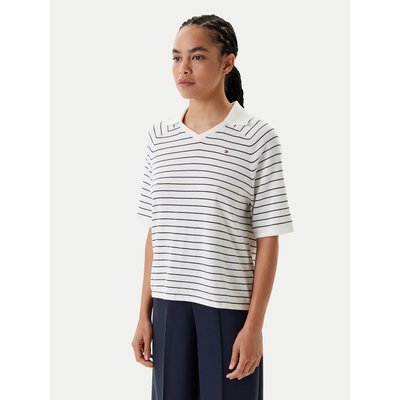 Tommy Hilfiger T-Shirt WW0WW45694 Dunkelblau Regular Fit