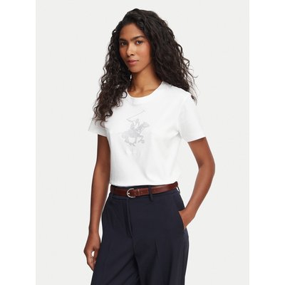 Beverly Hills Polo Club T-Shirt L1608-HR Weiß Regular Fit
