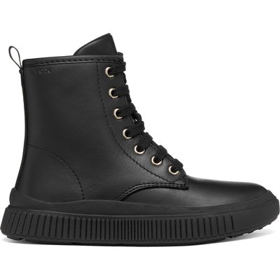 Schnürschuhe Geox J Laquinny Girl J66M3G 00085 C9999 S Schwarz