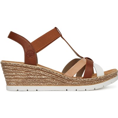 Sandalen Rieker 61995-81 Braun