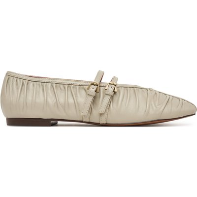Ballerinas Coccinelle Coccinellerisako Plise E4 V6H 19 01 01 Beige