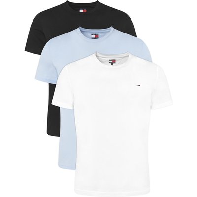 Tommy Jeans T-Shirt-Set 3 Pack DM0DM21579 Bunt Slim Fit