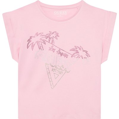 Guess T-Shirt J5GI32 K8HM4 Rosa Regular Fit