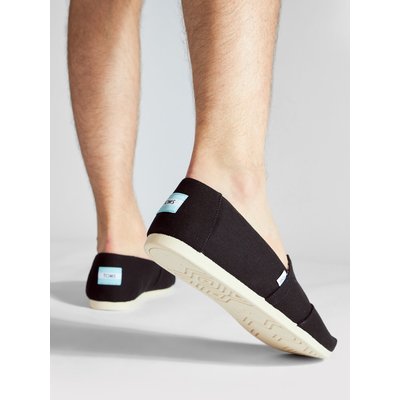 Sneakers aus Stoff Toms Alpargata 10017676 Schwarz