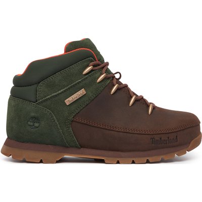 Schnürstiefeletten Timberland Euro Sprint Mid Lace Boot TB0A5QZKAFK1 Braun