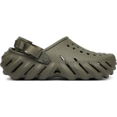 Pantoletten Crocs Echo Clog 207937 Grün