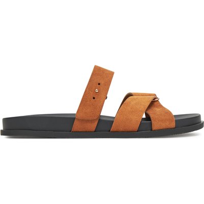 Pantoletten DeeZee HY59053-3 Braun