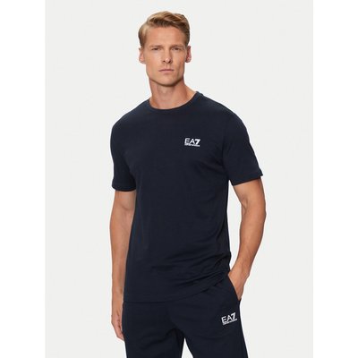 EA7 Emporio Armani T-Shirt 8NPT25 PJVPZ 1562 Dunkelblau Regular Fit
