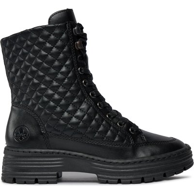 Schnürschuhe Rieker X8501-00 Schwarz