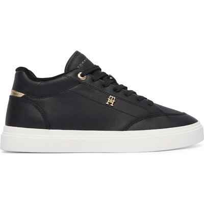 Sneakers Tommy Hilfiger Th Chic Cupsole Mc FW0FW09595 Schwarz