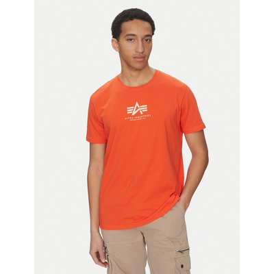 Alpha Industries T-Shirt Basic 118533 Orange Regular Fit