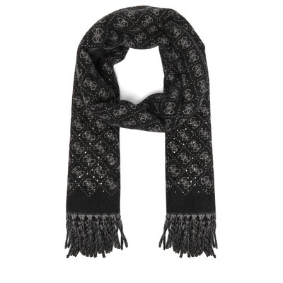 Schal Guess AW5658 POL03 Schwarz