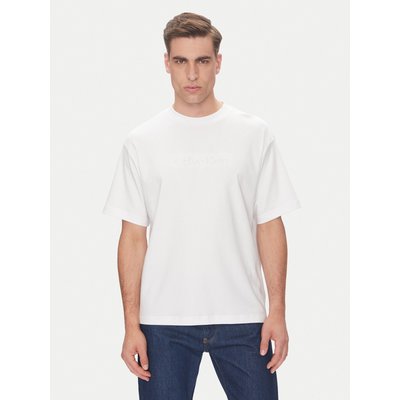 Calvin Klein T-Shirt LV04LC206G Weiß Relaxed Fit