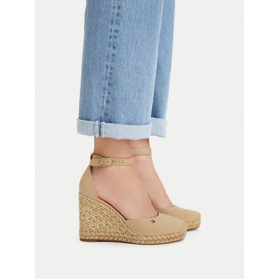 Espadrilles Tommy Hilfiger Wedge FW0FW09225 Beige