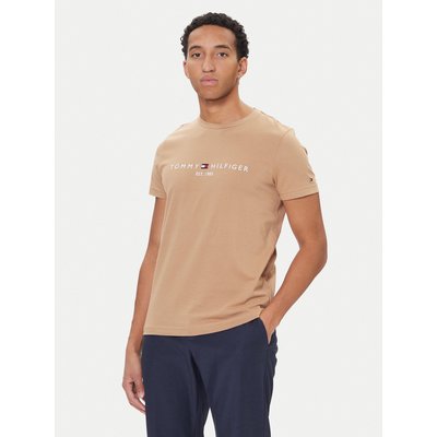 Tommy Hilfiger T-Shirt Logo MW0MW11797 Beige Slim Fit