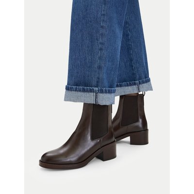 Klassische Stiefeletten GINO ROSSI C-25780NB-KELLY Dunkelbraun
