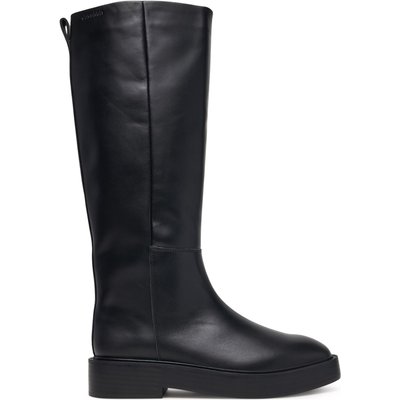 Stiefel Calvin Klein Conc Welt High Boot Lth HW0HW03213 Schwarz