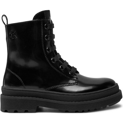Schnürstiefeletten Calvin Klein Jeans Lace-Up Bootie V4A5-81031-1453 M Schwarz