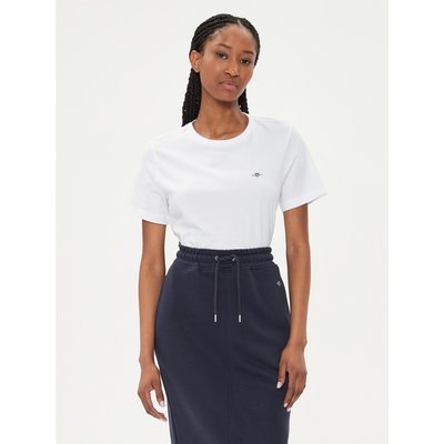 Gant T-Shirt Shield 4200200 Weiß Regular Fit