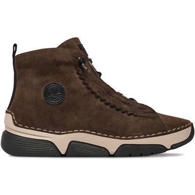 Schnürschuhe Rieker CEO-45912-25 Dunkelbraun