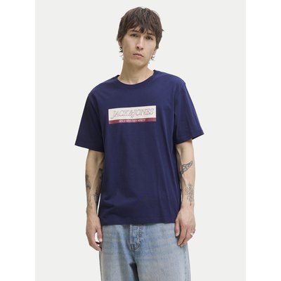 Jack & Jones T-Shirt Rinwood 12283628 Blau Regular Fit