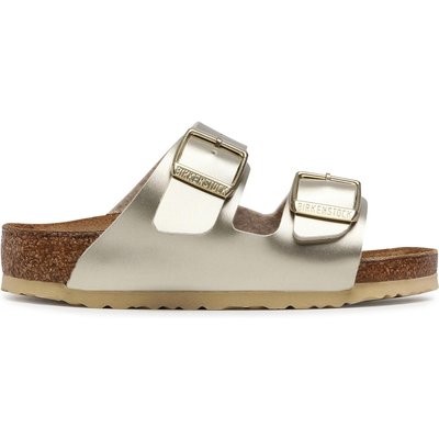 Pantoletten Birkenstock Arizona Kids 1014841 Goldfarben