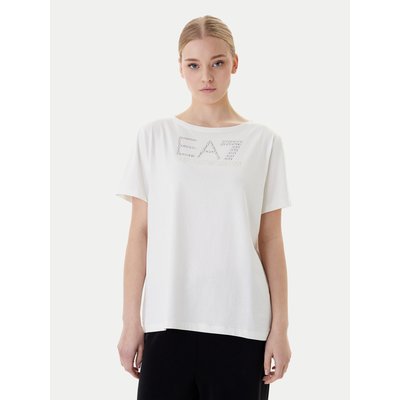 EA7 Emporio Armani T-Shirt 7W001098 AF14880 U1142 Weiß Slim Fit