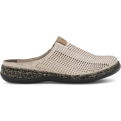 Pantoletten Rieker 46334-60 Beige