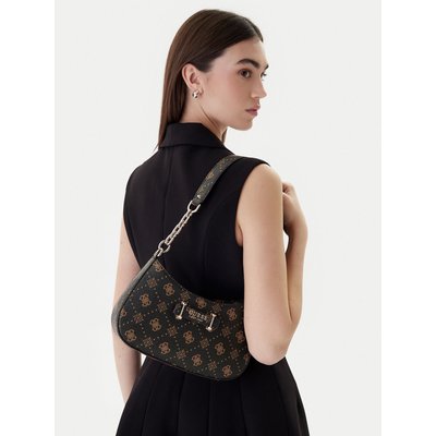 Handtasche Guess Carrie Logo HWGP98 98180 Braun