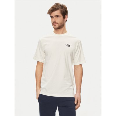 The North Face T-Shirt NF0A880R Écru Regular Fit