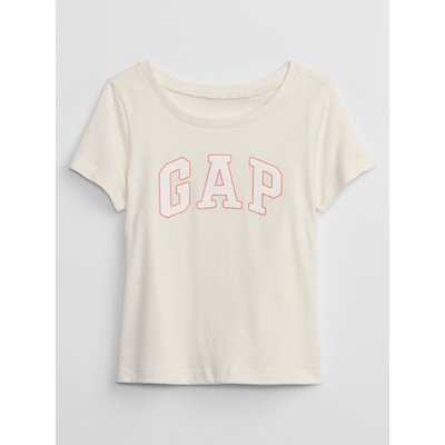 Gap T-Shirt 459909-00 Écru Regular Fit