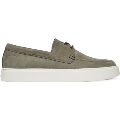 Halbschuhe Calvin Klein Hybrid Lace Up Boat Nu HM0HM01892 Grün