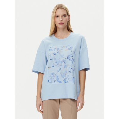 BOSS T-Shirt 50532093 Blau Relaxed Fit